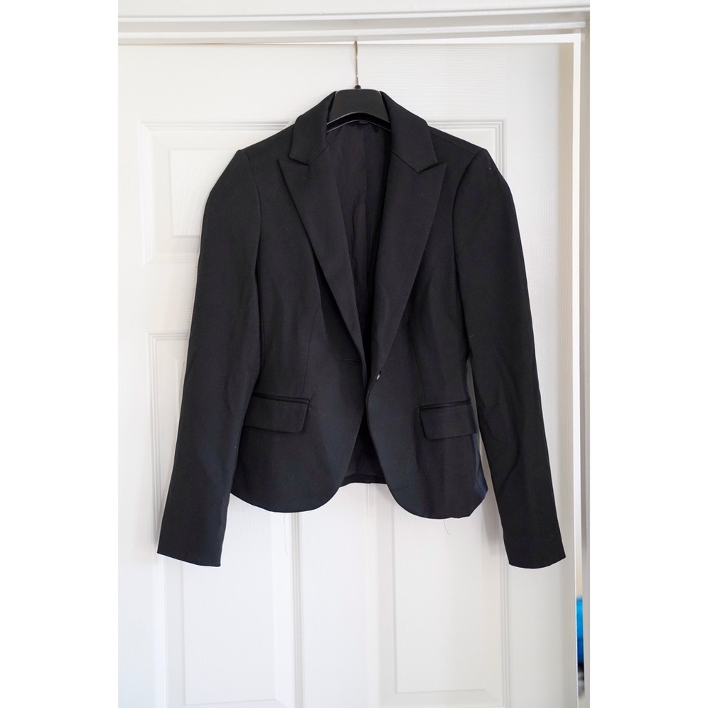 Express black classic blazer